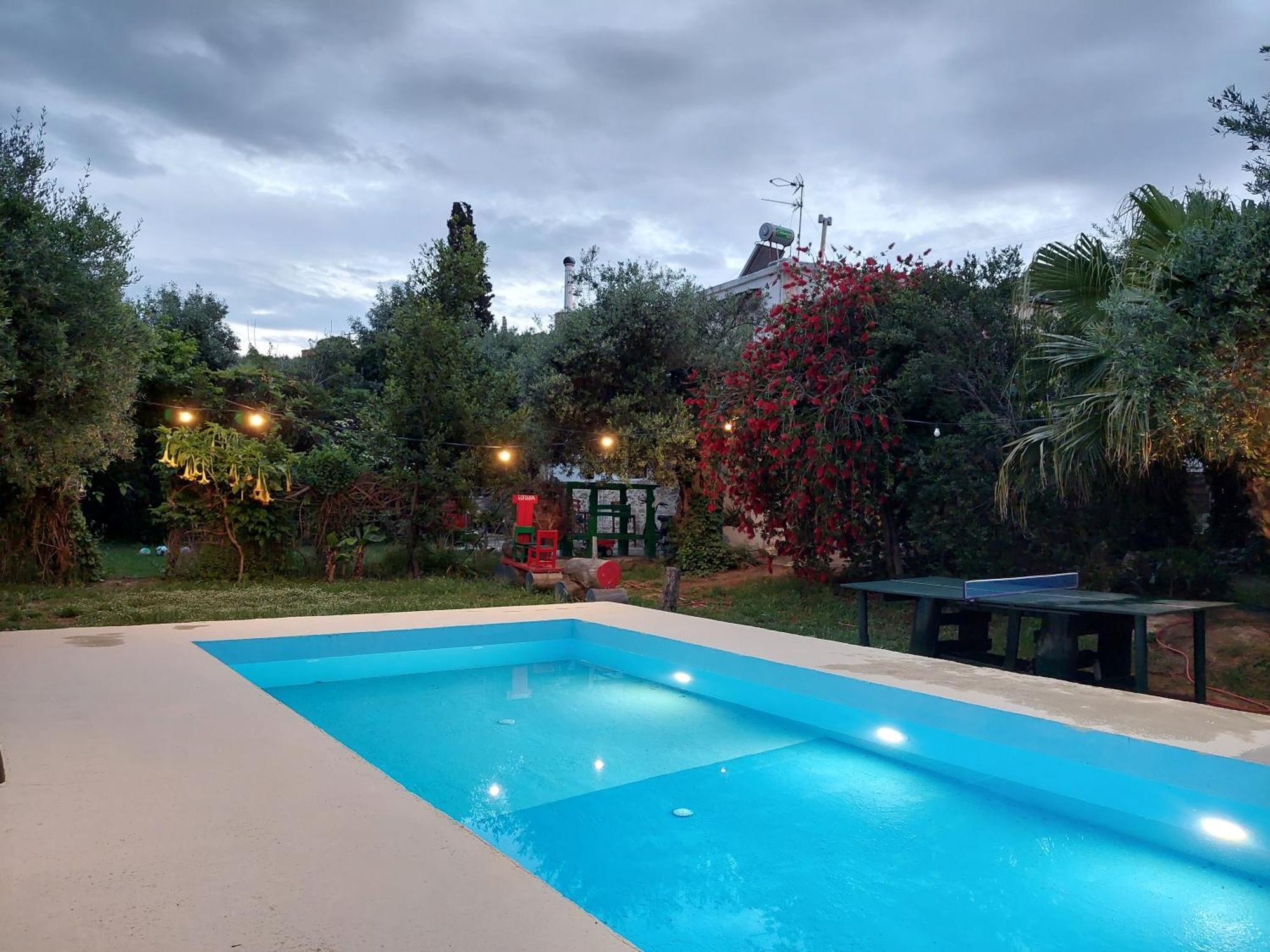 Sofiana'S Garden Retreat With Private Pool Daire Dhrapaniás Oda fotoğraf