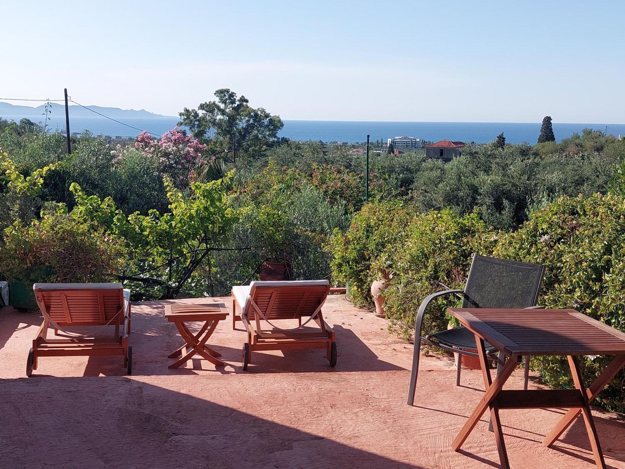 Sofiana'S Garden Retreat With Private Pool Daire Dhrapaniás Oda fotoğraf