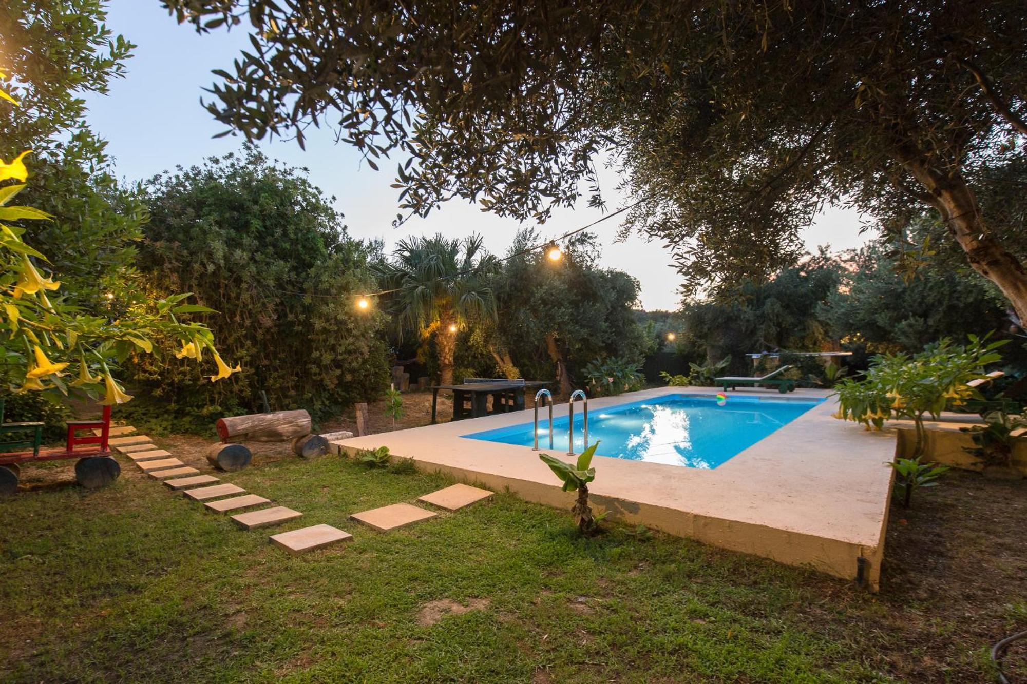 Sofiana'S Garden Retreat With Private Pool Daire Dhrapaniás Dış mekan fotoğraf