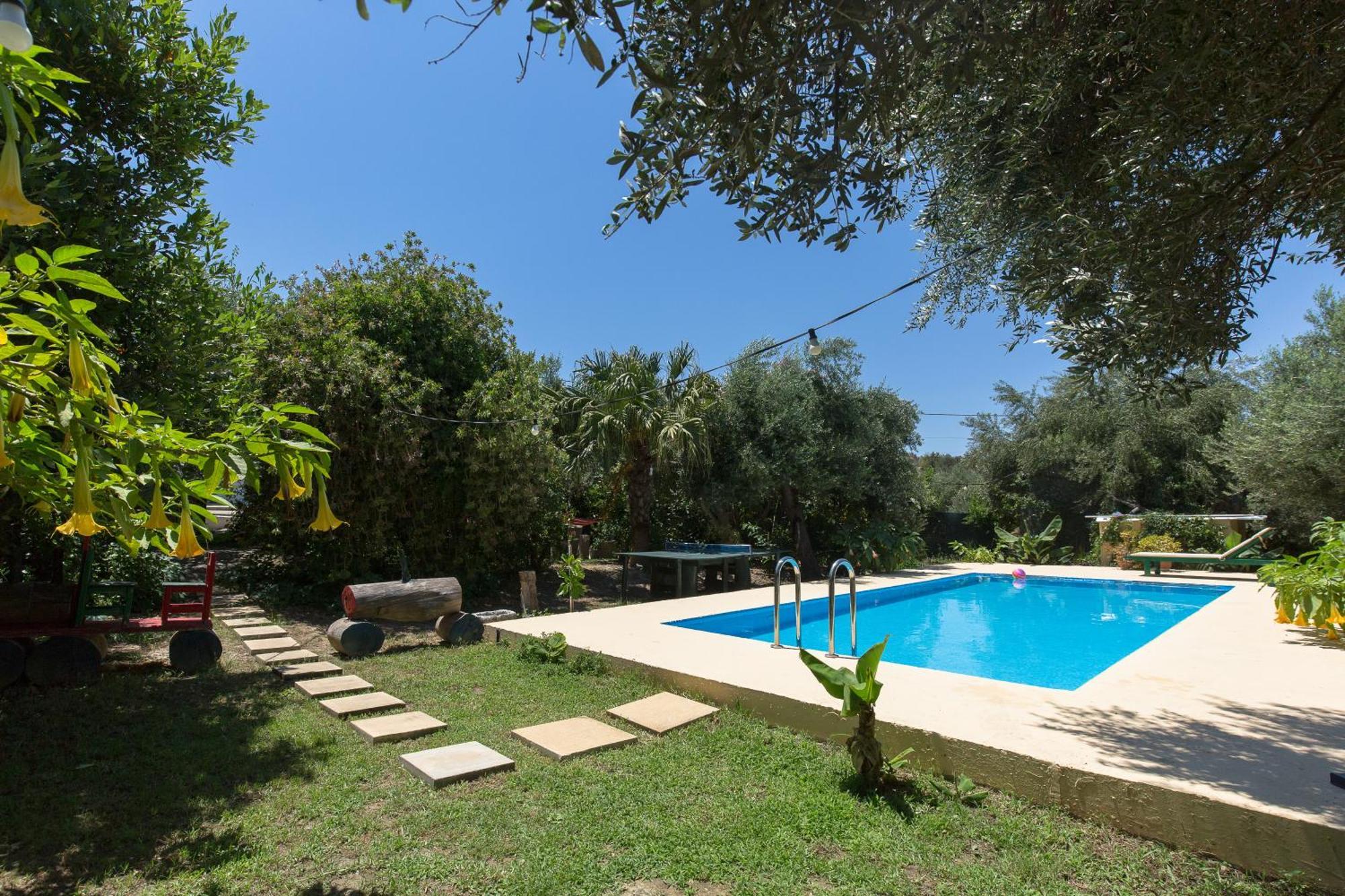 Sofiana'S Garden Retreat With Private Pool Daire Dhrapaniás Dış mekan fotoğraf