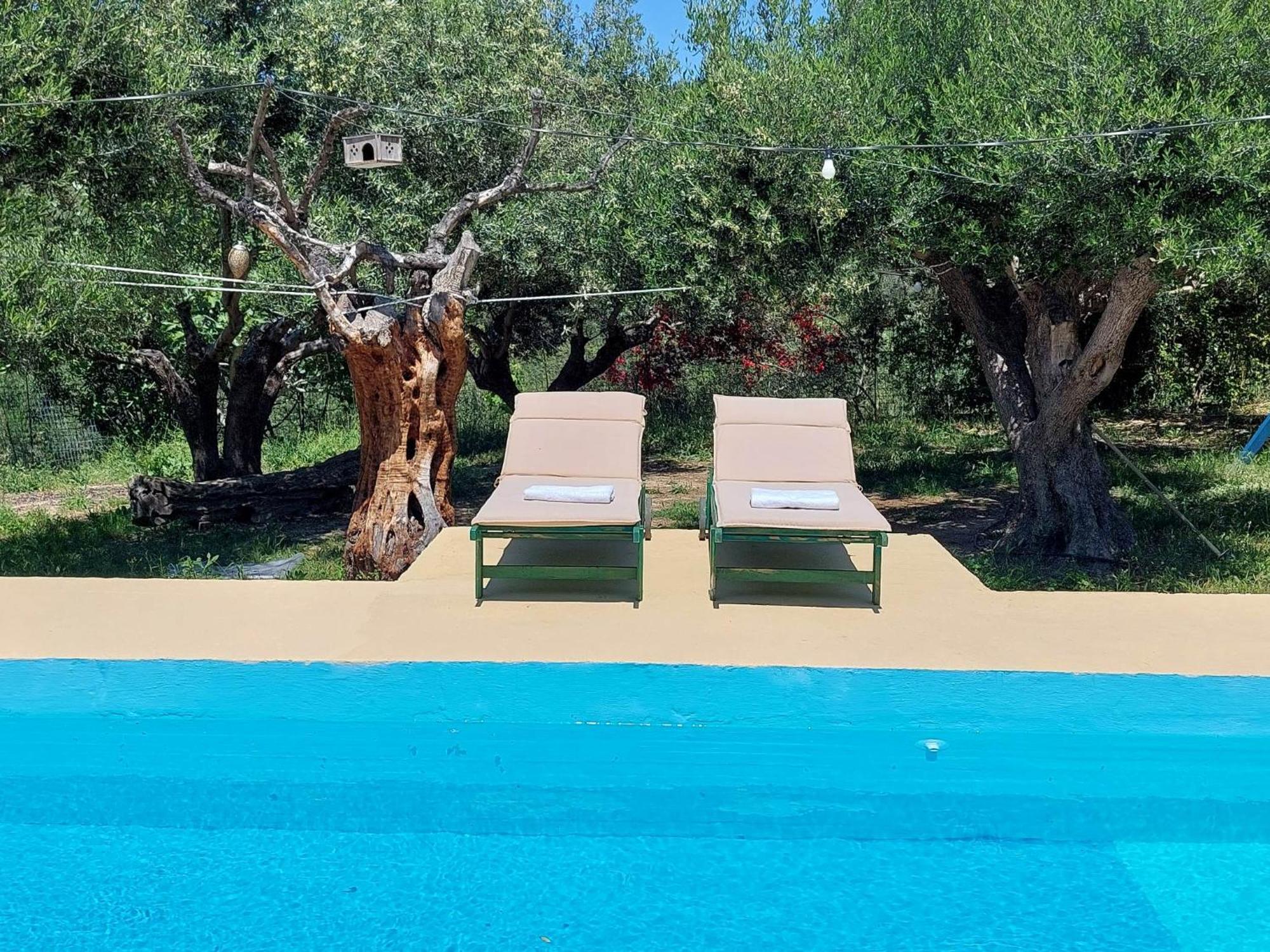 Sofiana'S Garden Retreat With Private Pool Daire Dhrapaniás Dış mekan fotoğraf