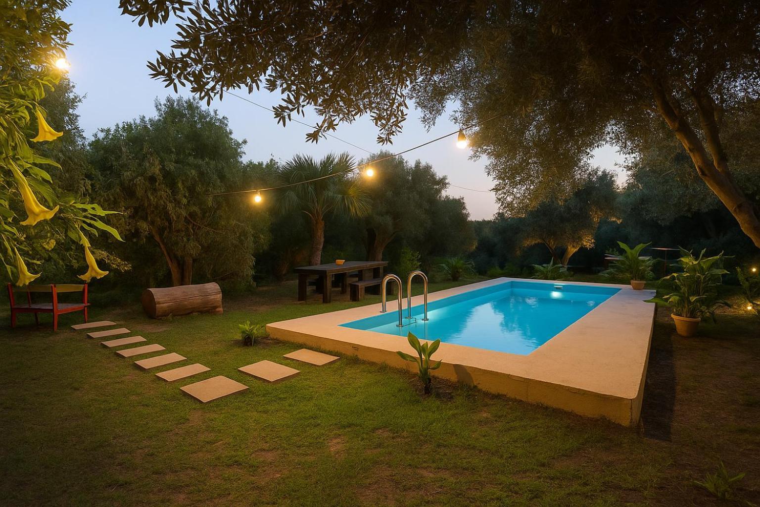 Sofiana'S Garden Retreat With Private Pool Daire Dhrapaniás Dış mekan fotoğraf